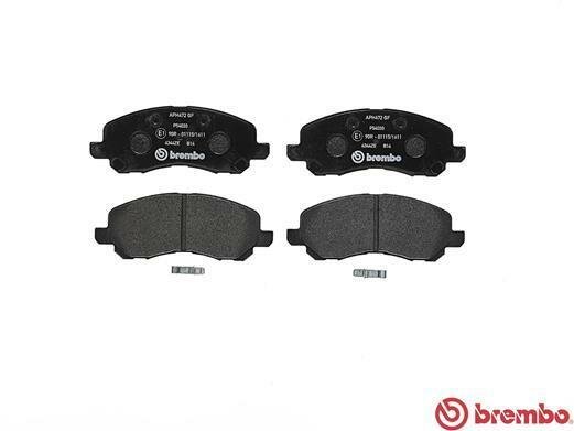 Колодки тормозные P54030 brembo 1шт