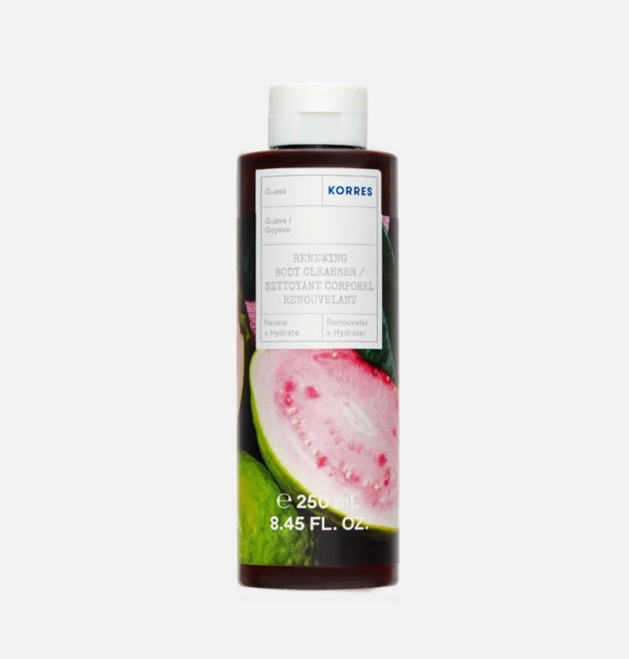 KORRES Гель для душа Renewing Body Cleanser Guava, 250 мл