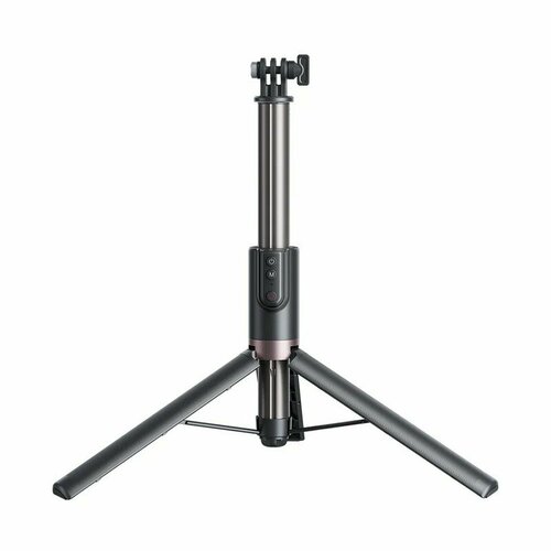 монопод benro mct48afs6pro connect монопод штатив hi hat с видеоголовой алюминиевый с клипсами Штатив монопод Telesin TE-RCSS-003 с пультом для Gopro, телефона