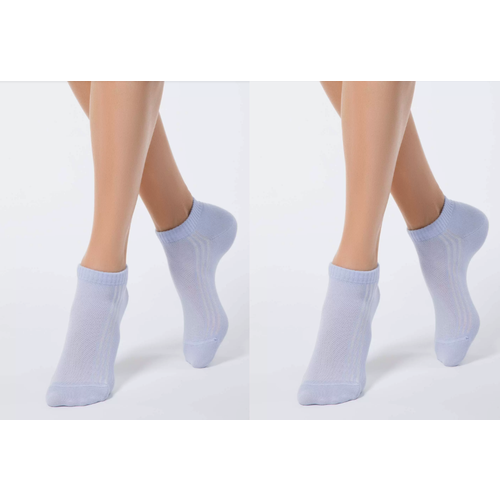 фото Носки conte elegant, 2 уп., размер 25, фиолетовый