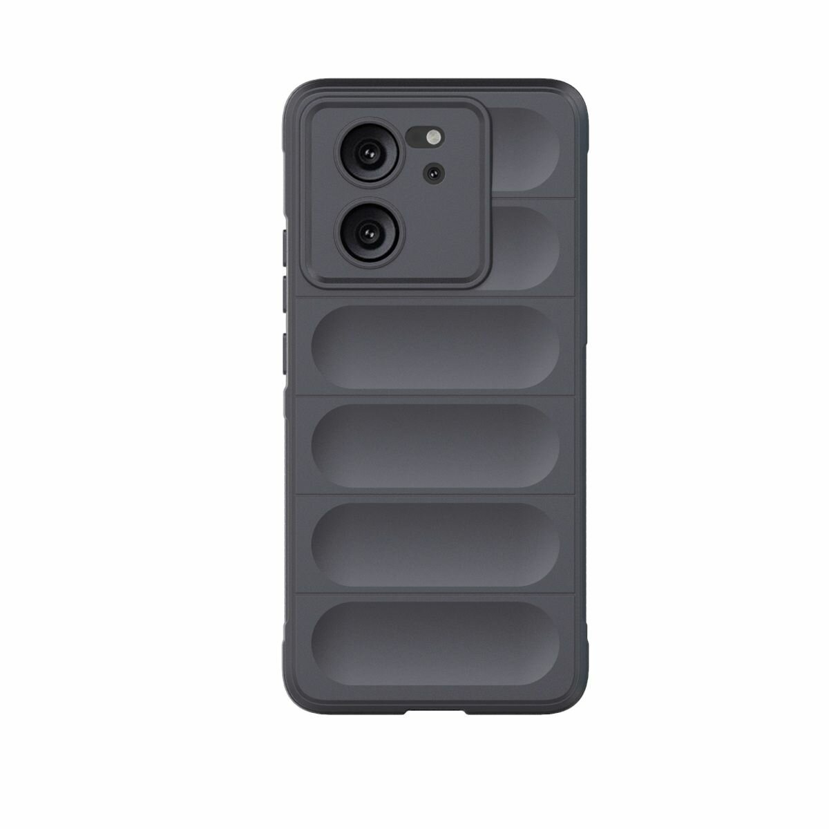 Противоударный чехол Flexible Case для Xiaomi 13T (Pro) (серый)