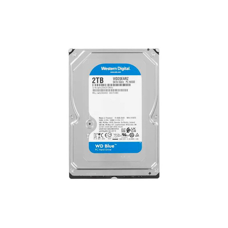 Жесткий диск Western Digital 2Tb Blue WD20EARZ