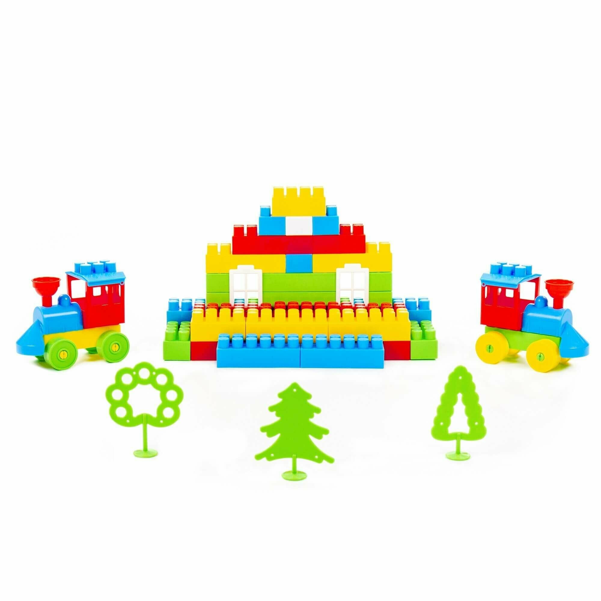 Конструктор Строитель, Гигант, 175 элементов, в мешке, 3+ — фото 1