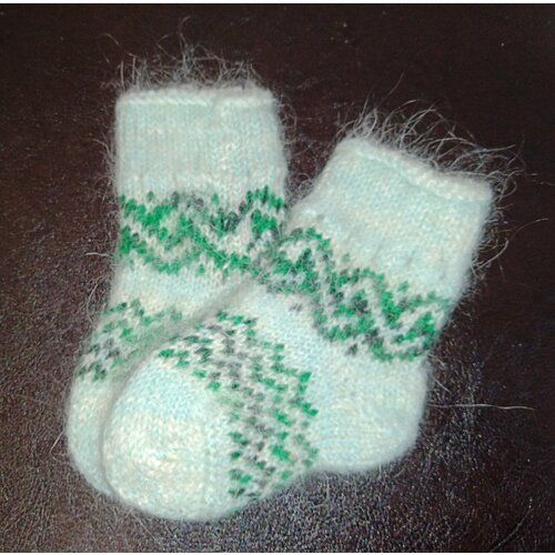 фото Носки размер 17-18, зеленый вашехобби