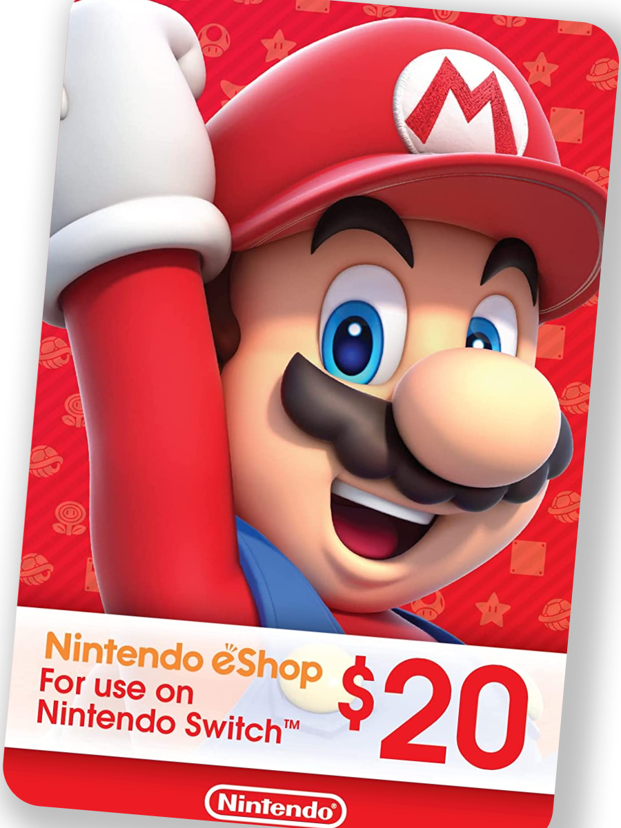 Карта пополнения Nintendo eShop Gift Card 20$(USD) США