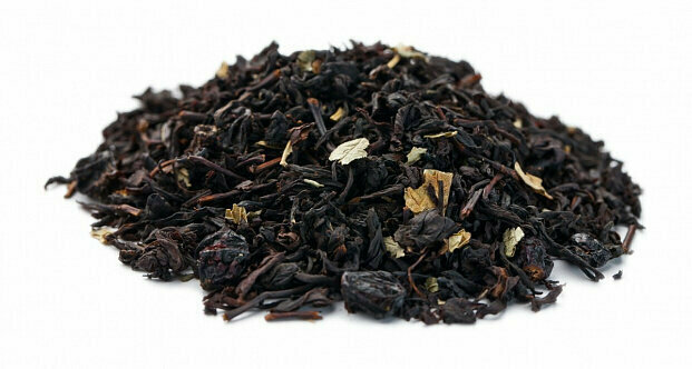 Чай Gutenberg чёрный ароматизированный "Чёрная Смородина" 500 гр