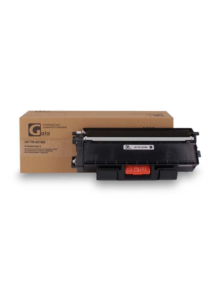 Картридж TN-421BK для Brother MFC-L8690cdw, DCP-L8410cdw GalaPrint черный