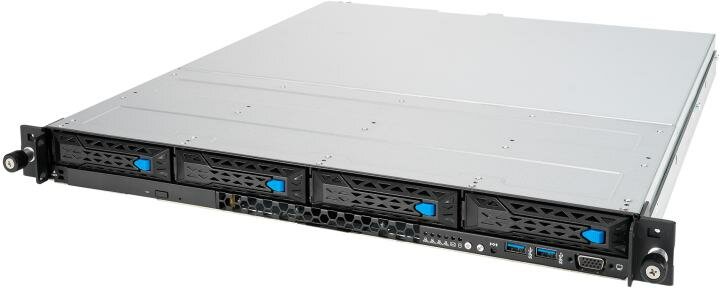 Сервер Никс aS6000/1U S635T1Bi Xeon E 2386G/64 ГБ/2 x 4 Тб HDD/Aspeed AST2600