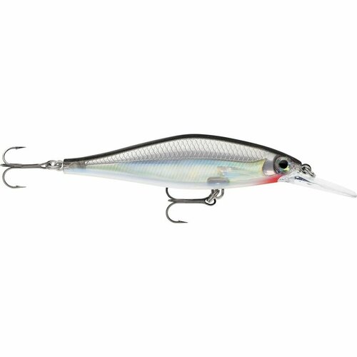 Воблер для рыбалки RAPALA Shadow Rap Shad Deep 09, 9см, 12гр, цвет S, медленно всплывающий