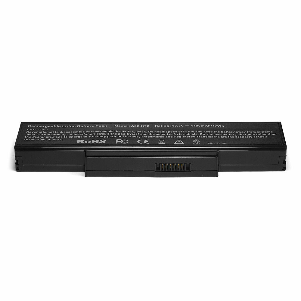 Аккумулятор для ноутбука Asus OEM N71, N73, X72 Series. 10.8V 4400mAh PN: A32-, A33- - фото №4