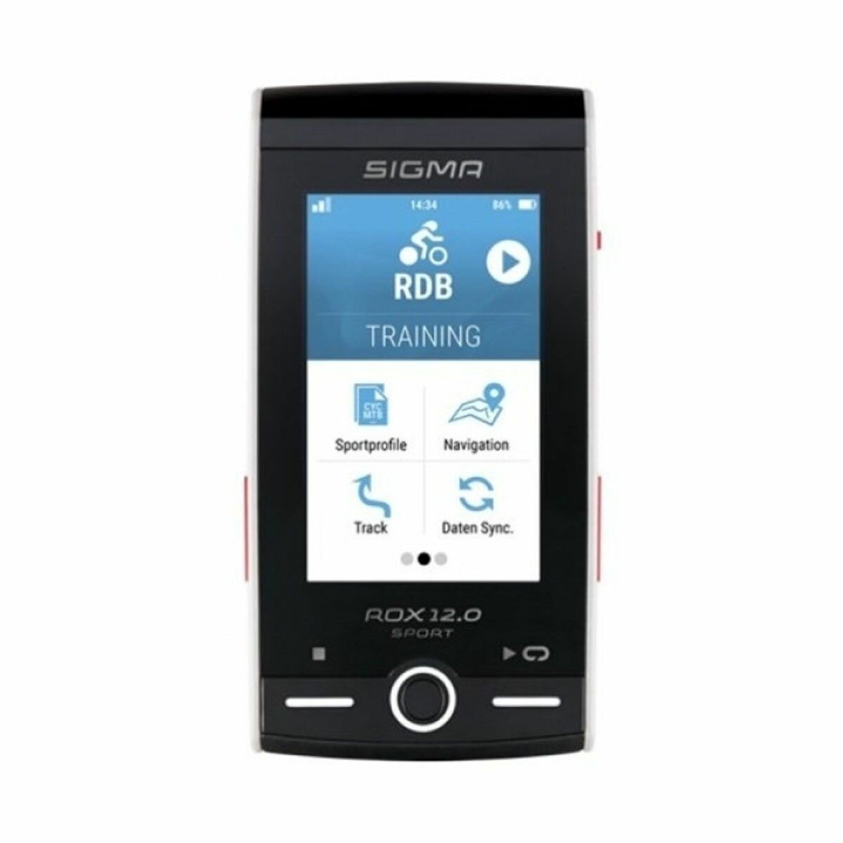 Велокомпьютер Sigma ROX 12.0 Sport Black