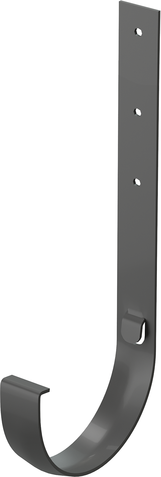 Кронштейн желоба металлический Dacha 120 мм 376 мм цвет серый