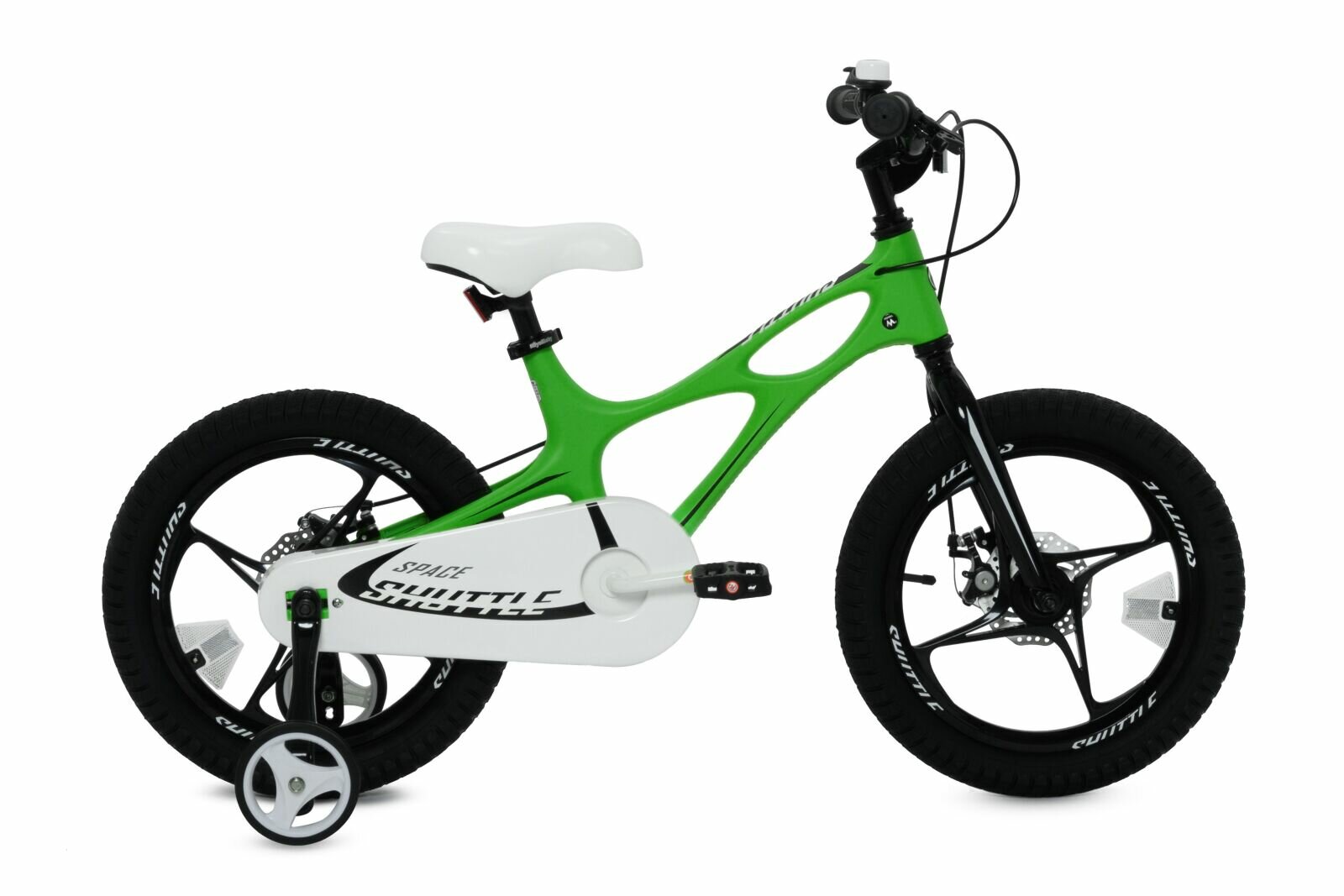 фото Детский велосипед Royal Baby Space Shuttle 16" (2024) 16 Зеленый (104-128 см)