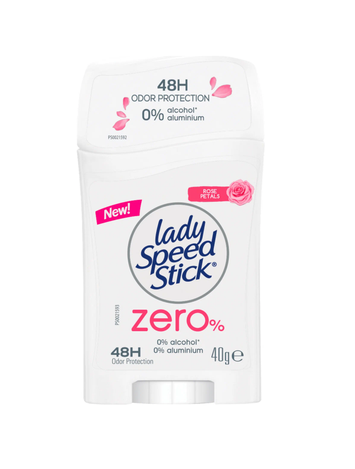 Леди Спид Стик / Lady Speed Stick - Дезодорант-стик для тела женский Zero Rose Petals 48ч 40 г