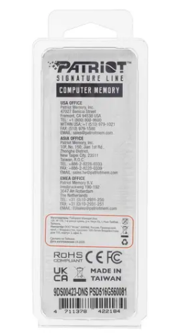 Модуль памяти DDR5 16GB Patriot Memory - фото №9
