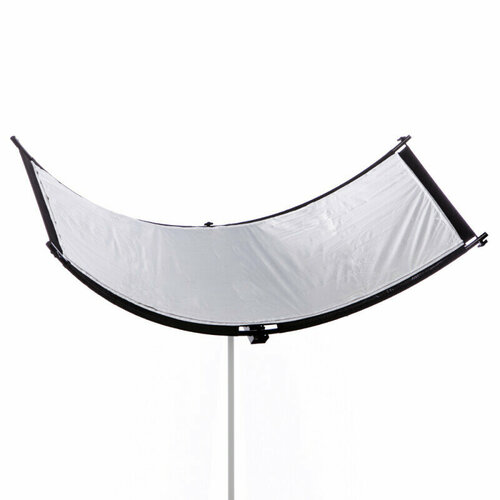 Светоотражатель полукруглый 3 в 1 размером 60х180 см на каркасе Fotokvant RW-60180S Selens 9059₽