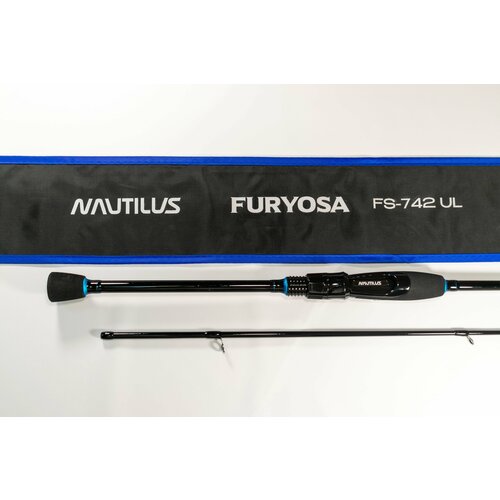 Спиннинг Nautilus Furyosa FRYS-742UL 223см 0.5-8гр спиннинг nautilus furyosa frys 702ul длина 2 13 м тест 0 5 7 г