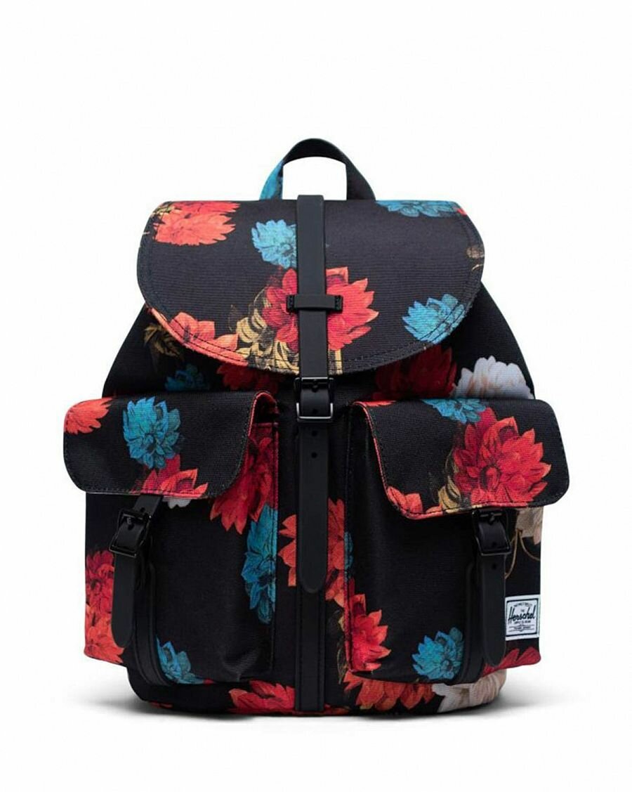Рюкзак маленький водоотталкивающий Herschel Dawson W Vintage Floral Black