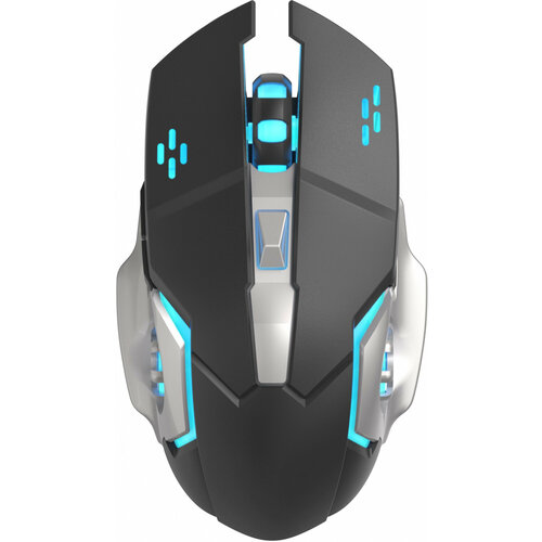 Мышь Оклик 770GW черный оптическая 3200dpi беспроводная USB 6but 120000₽