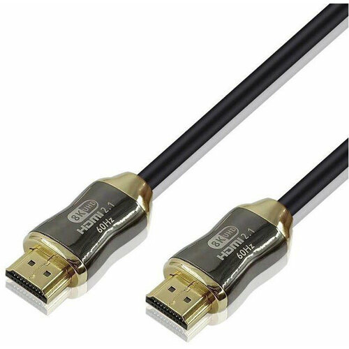 активный оптический кабель hdmi 19m m ver 2 1 8k 60 hz 30m telecom vcom telecom tcg2120 30m Кабель HDMI 19M/M, ver. 2.1, 8K@60 Hz 2m метал разъемы, нейлоновая оплетка Telecom VCOM HDMI (m) - HDMI (m) 2м (TCG300-2M)