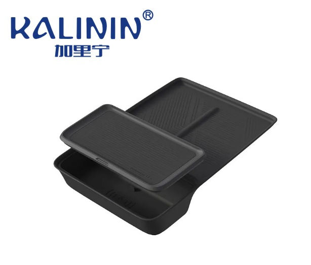 Силиконовый коврик kalinin для беспроводной зарядки LiXiang L7 L8 L9 Pro Max Чёрный цвет