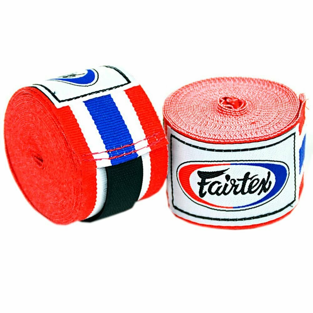 Бинты боксерские HW2 Fairtex Тайский Флаг 4.5 м — фото 1