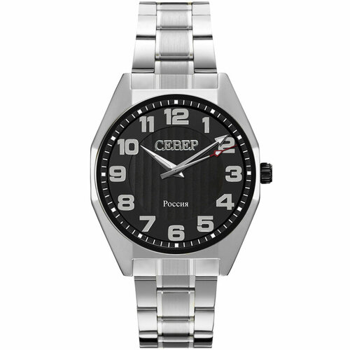 фото Наручные часы север, черный, серебряный