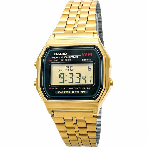 фото Наручные часы casio, желтый