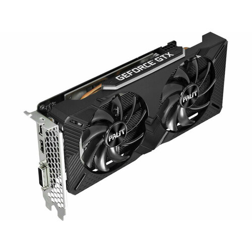 Видеокарта Palit GeForce GTX 1660 Ti 1500MHz PCI-E 3.0 6144Mb 1815MHz DVI HDMI HDCP NE6166TS18J9-1160C