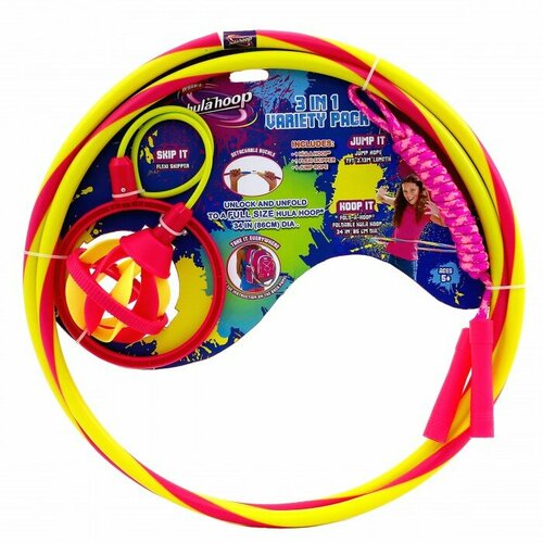 Набор 3 в 1: хулахуп, скакалка, скиппер