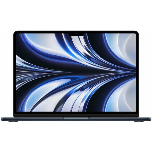 Apple MacBook Air 13 2022 M2 RAM 8ГБ SSD 256ГБ macOS Midnight Темная ночь MLY33 русская клавиатура гравировка 10299000₽