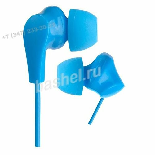 Наушники вставные Perfeo NOVA синие электротовар 494₽