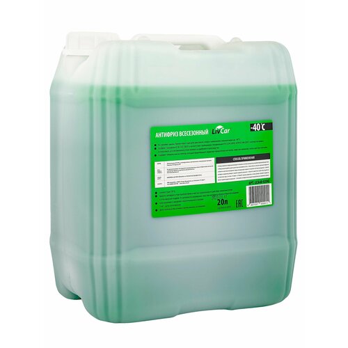 Антифриз (зеленый) -40 LIVCAR COOLANT G11 20 л