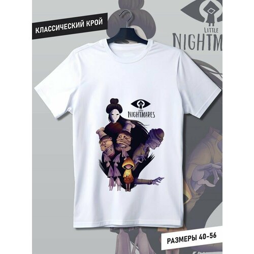 фото Футболка hypnotica, размер 2xl, белый