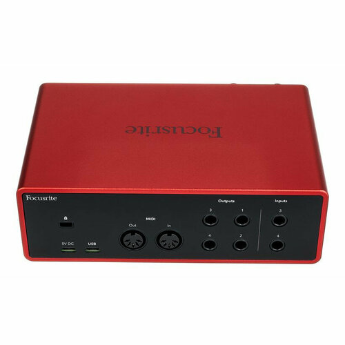 Внешняя звуковая карта с USB FOCUSRITE Scarlett 4i4 4th Gen focusrite scarlett 2i2 4th gen