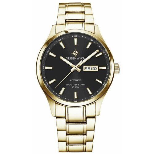 фото Наручные часы greenwich, белый, золотой