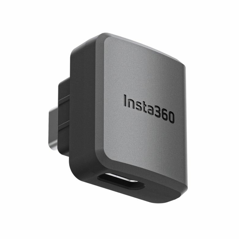 Aдаптеp микpофона для экшн-кaмеpы Insta360 ONЕ RS