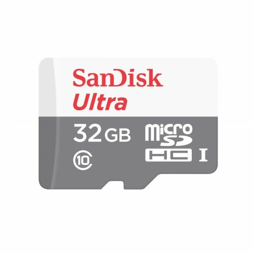 Карта памяти (3шт) micro SDHC 32GB SanDisk Ultra R/W=100/10MB/s Cl.10 UHS-I (SDSQUNR-032G-GN3MN)