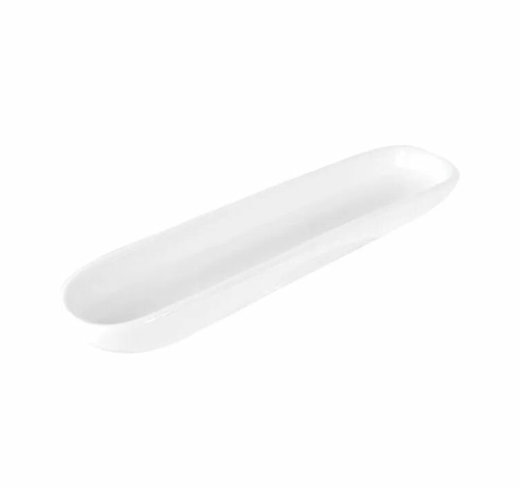 фото Блюдо фарфоровое "Кунстверк" для оливок L-20см