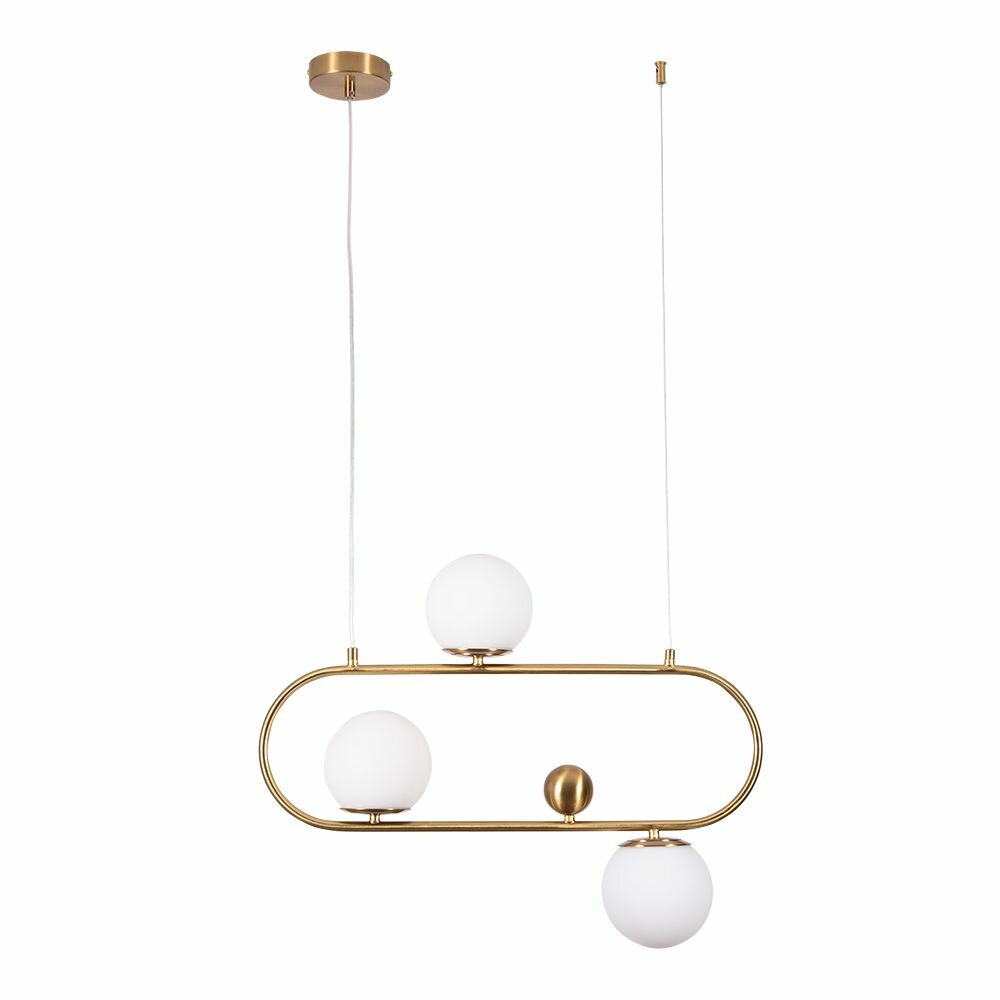 Подвесная люстра Arte Lamp MATISSE A7745SP-3AB E14 120 Вт металл стекло бронзовый