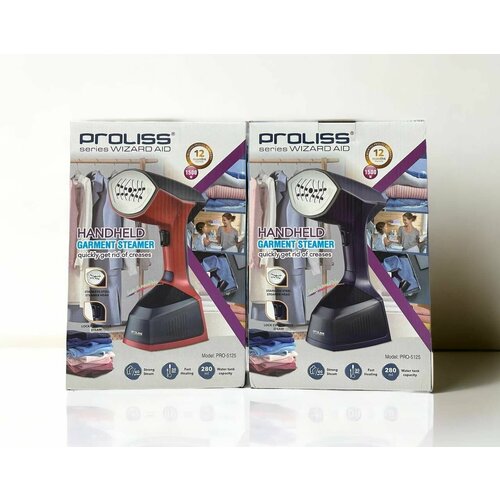 Отпариватель для одежды Proliss Pro-5127 ручной паровой с насадкой-щеткой 1500 вт 349900₽