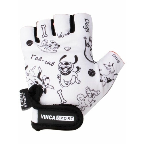 Перчатки Vinca Sport, размер 5, серый, белый перчатки vinca sport размер 4xs розовый