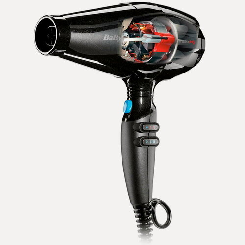 Изображение товара Профессиональный фен BaByliss PRO Caruso-HQ Dryer Ionic BAB6970IE, 2400Вт, ионизация, 6 режимов температуры/скорости