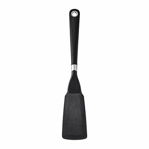 Ikea HJALTE, лопатка для сковороды, 33 см, нержавеющая сталь/черная