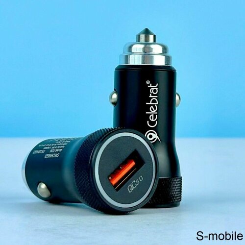 Автомобильное зарядное Celebrat CC-06 USB-A 600₽