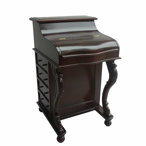 Стол-бюро Davenport из красного дерева mahogany wood 125200₽