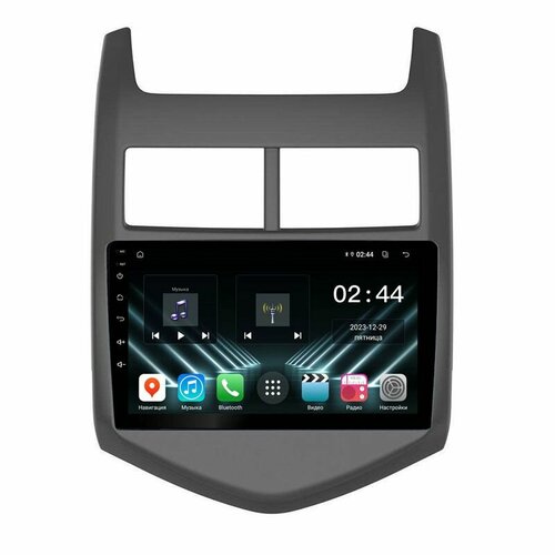 Штатная магнитола Chevrolet Aveo 2 T300 2011-2015 UNISON 09A1 2Gb/32Gb IPS BT Wi-Fi CarPlay (107-09A1)