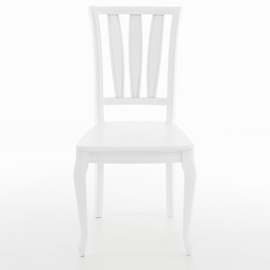 фото Стул обеденный MEBWILL Аврора Кабриоль Эмаль белая