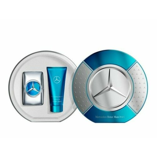 Mercedes Benz Man Bright мужской Set парфюмерная вода 100 мл + Гель для душа 100 мл (tin Box) духи mercedes benz for man ultimate