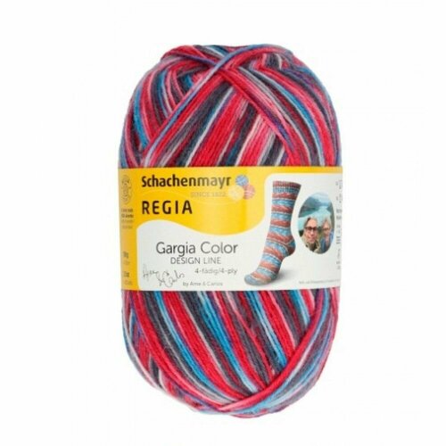 Пряжа Regia Design Line Color ( 75 % шерсть, 25 % полиамид, 100 г, 420 м ) 03859